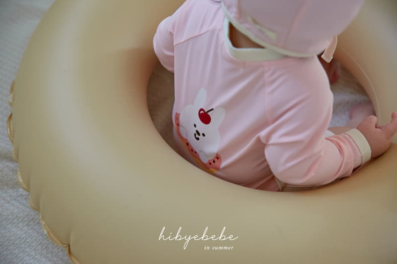 Hi Byebebe - Korean Baby Fashion - #babyoutfit - Tube Tayo Swim Bodysuit with Hat - 12