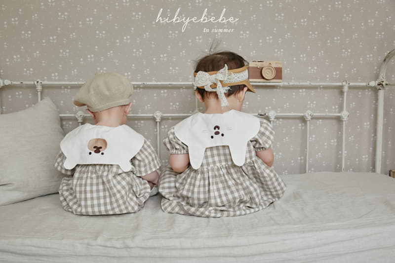 Hi Byebebe - Korean Baby Fashion - #babyoutfit - Rabbit Collar Double One-piece - 10