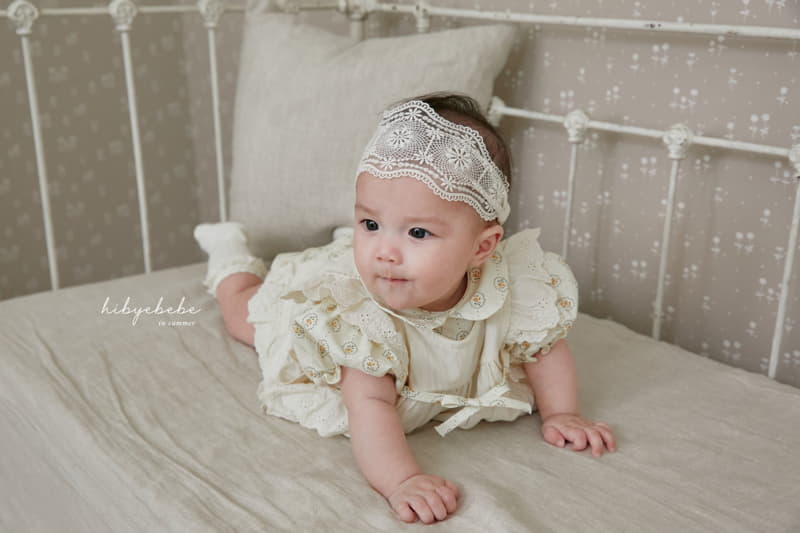 Hi Byebebe - Korean Baby Fashion - #babyoutfit - Zoana Collar Top Bottom Set - 2