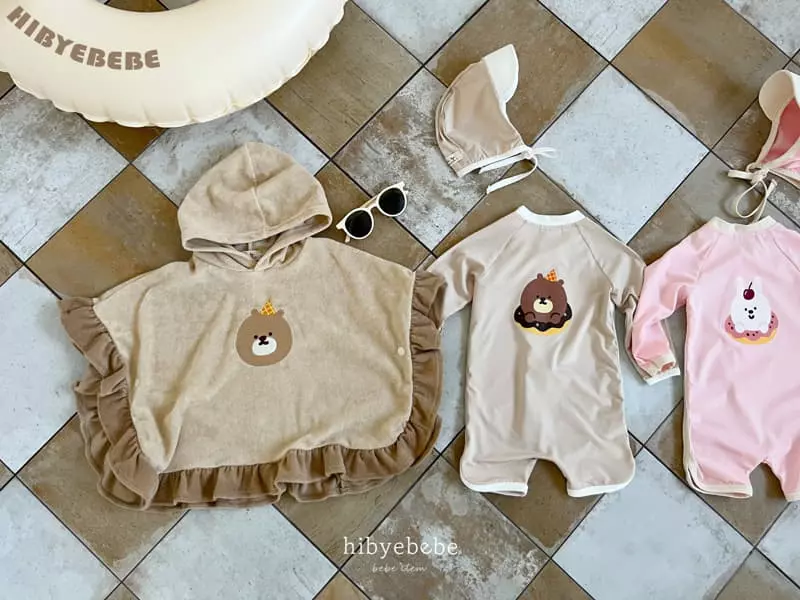 Hi Byebebe - Korean Baby Fashion - #babyoutfit - Swimwear Beach Gawn - 2
