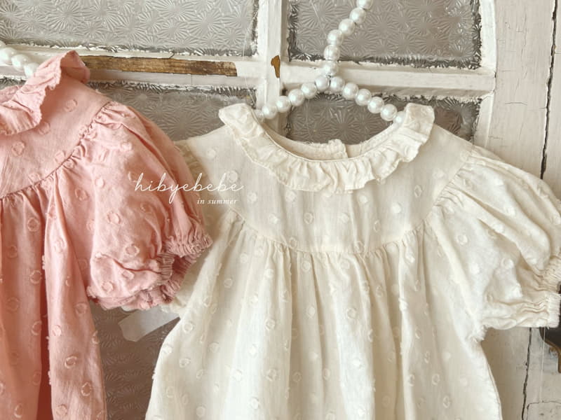 Hi Byebebe - Korean Baby Fashion - #babyootd - Mia Jacquared Blouse - 4