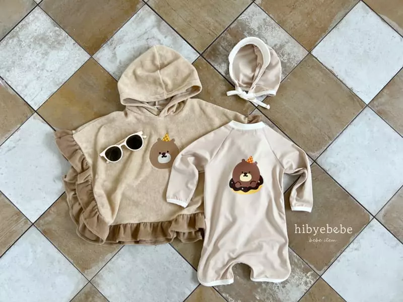 Hi Byebebe - Korean Baby Fashion - #babywear - Swimwear Beach Gawn - 3