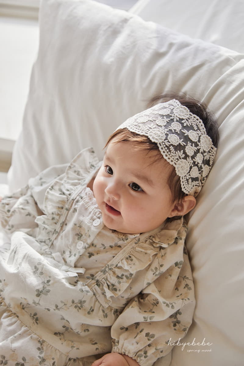Hi Byebebe - Korean Baby Fashion - #onlinebabyshop - Spring Lace Hairband Set - 7
