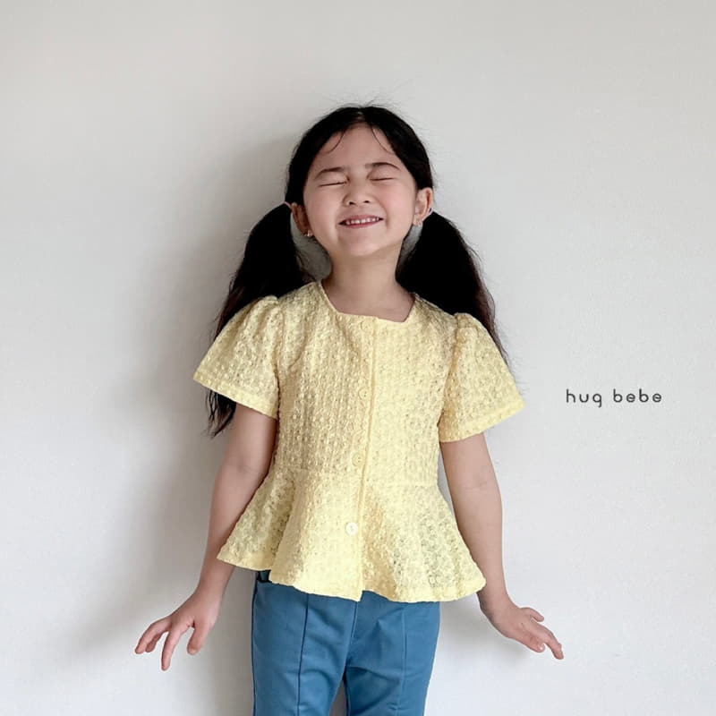 Hug Bebe - Korean Children Fashion - #Kfashion4kids - Sarlang Puff Cardigan - 9