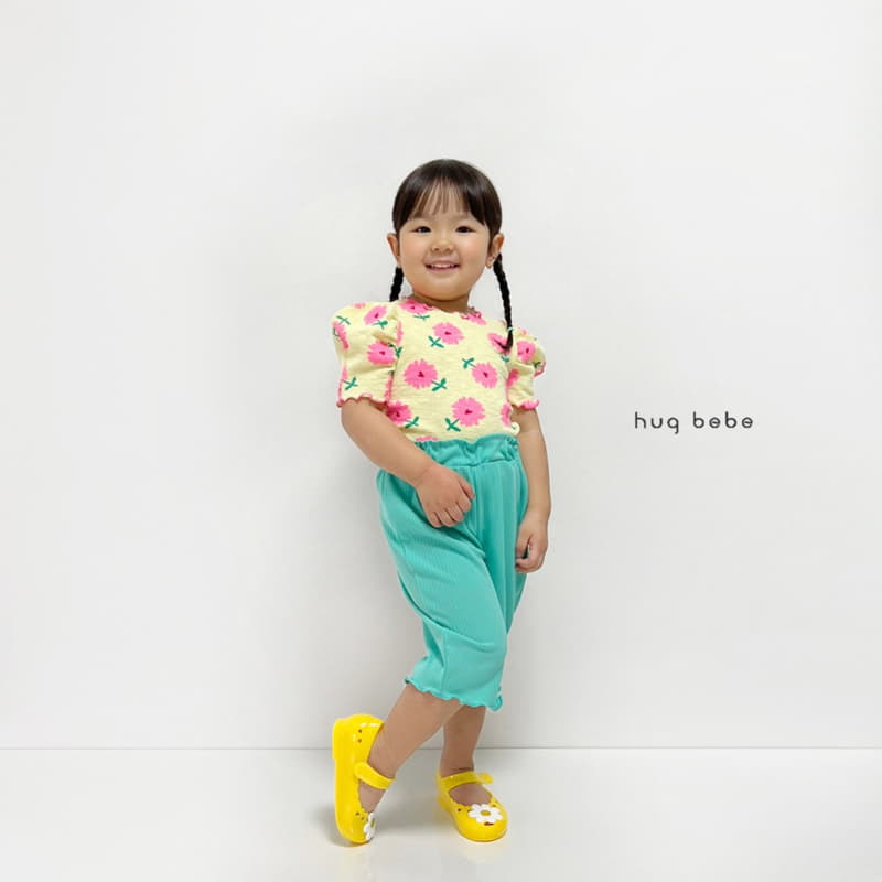 Hug Bebe - Korean Children Fashion - #designkidswear - Charlang Rib Pants - 8