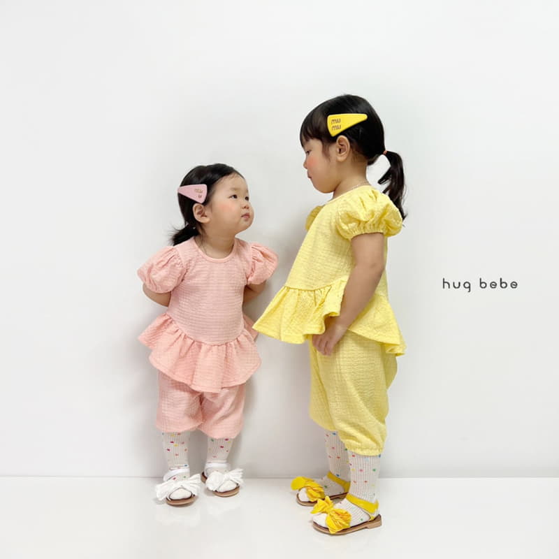 Hug Bebe - Korean Children Fashion - #discoveringself - Mongle Puff Tee
