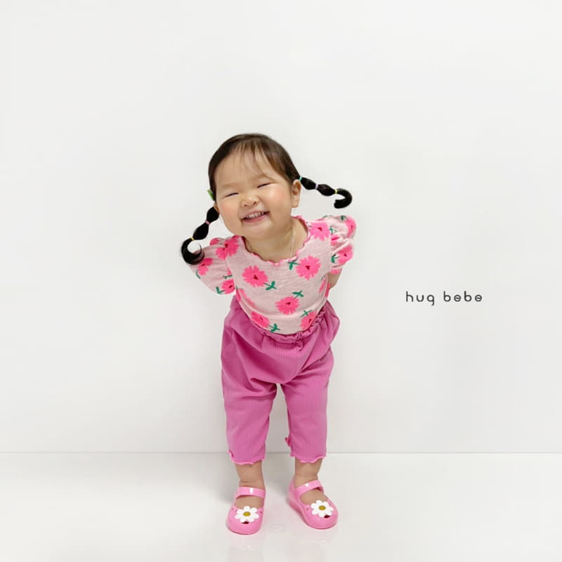 Hug Bebe - Korean Children Fashion - #kidsshorts - Charlang Rib Pants - 11