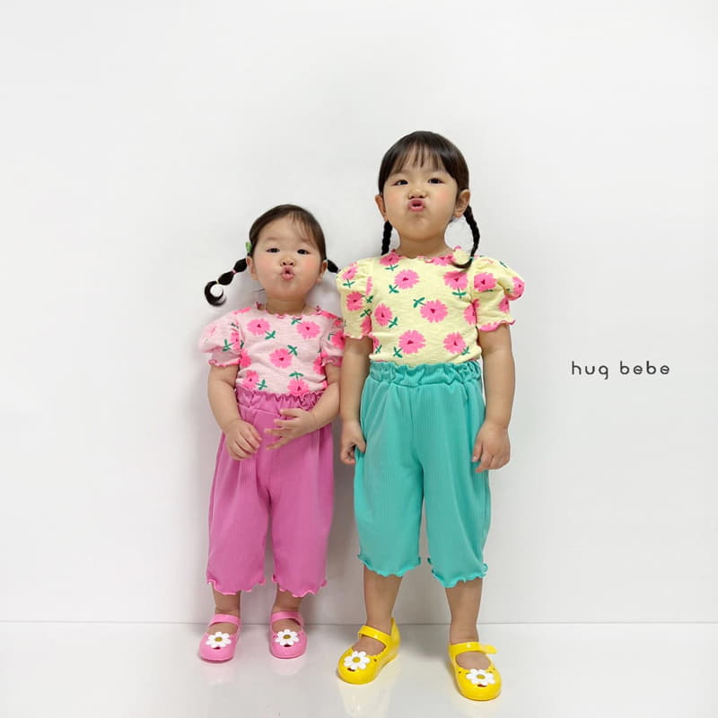 Hug Bebe - Korean Children Fashion - #kidsstore - Charlang Rib Pants - 12