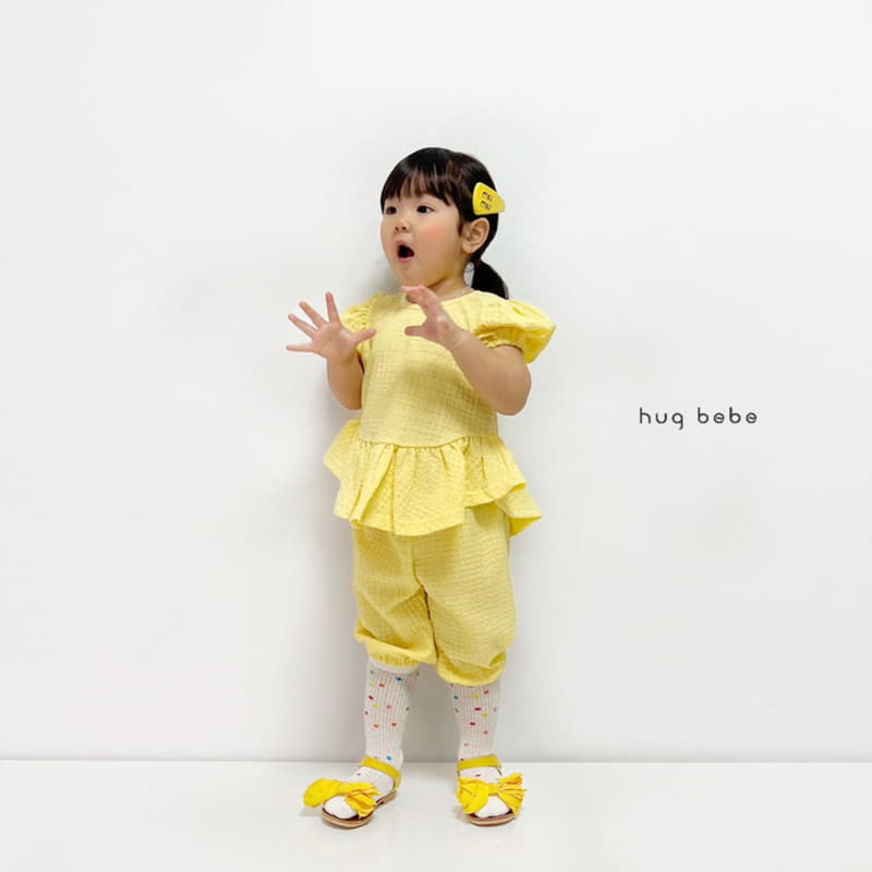 Hug Bebe - Korean Children Fashion - #kidzfashiontrend - Mongle Puff Tee - 5