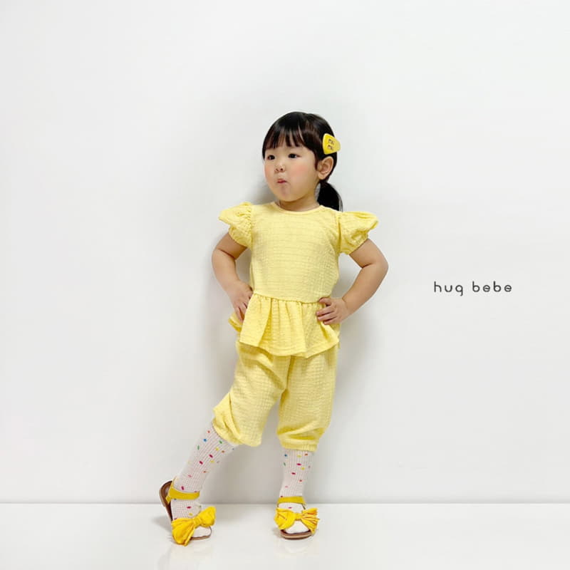 Hug Bebe - Korean Children Fashion - #littlefashionista - Mongle Puff Tee - 7