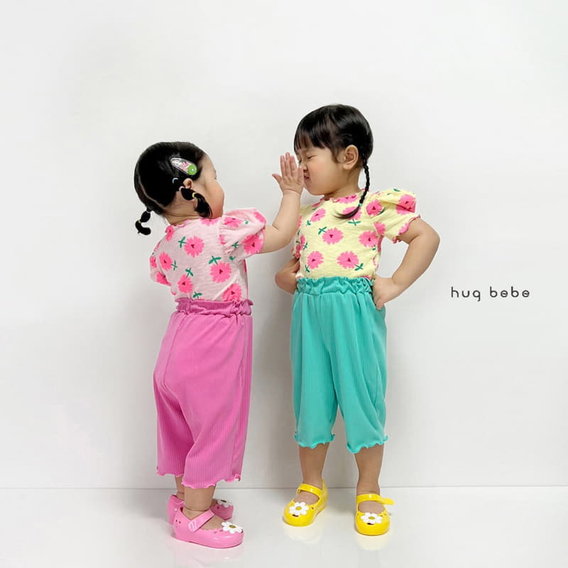 Hug Bebe - Korean Children Fashion - #magicofchildhood - Charlang Rib Pants - 2