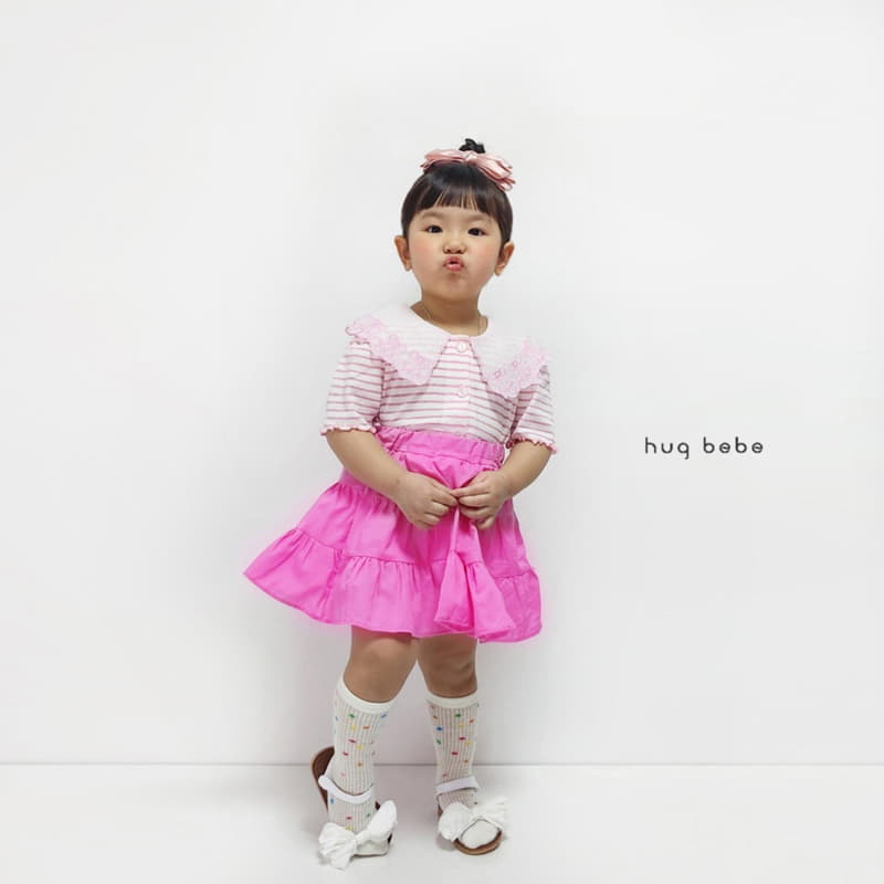 Hug Bebe - Korean Children Fashion - #magicofchildhood - Ribbon Cherry Cardigan - 6