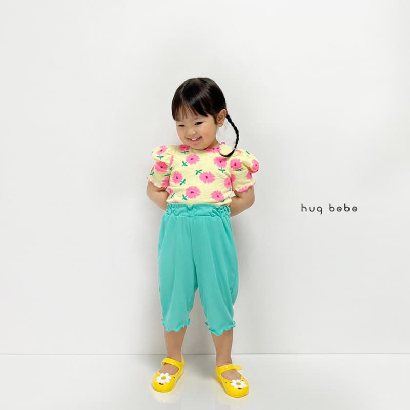 Hug Bebe - Korean Children Fashion - #minifashionista - Charlang Rib Pants - 4