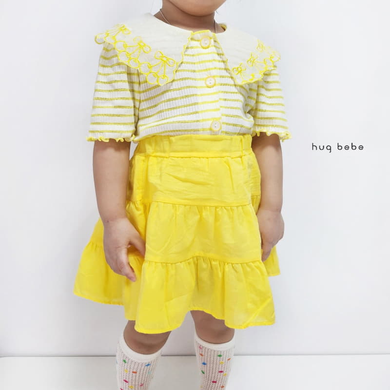 Hug Bebe - Korean Children Fashion - #stylishchildhood - Ribbon Cherry Cardigan - 11