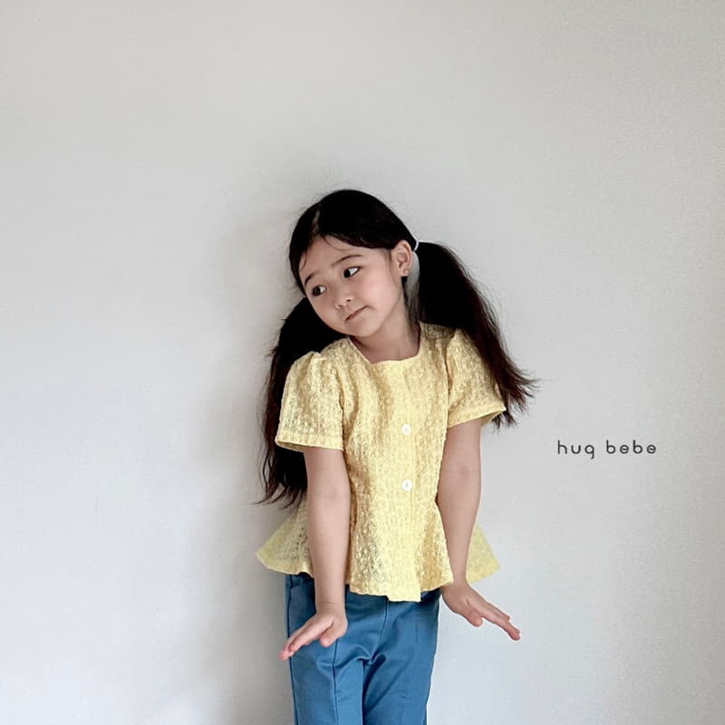Hug Bebe - Korean Children Fashion - #todddlerfashion - Pearl Ribbon Pants - 8
