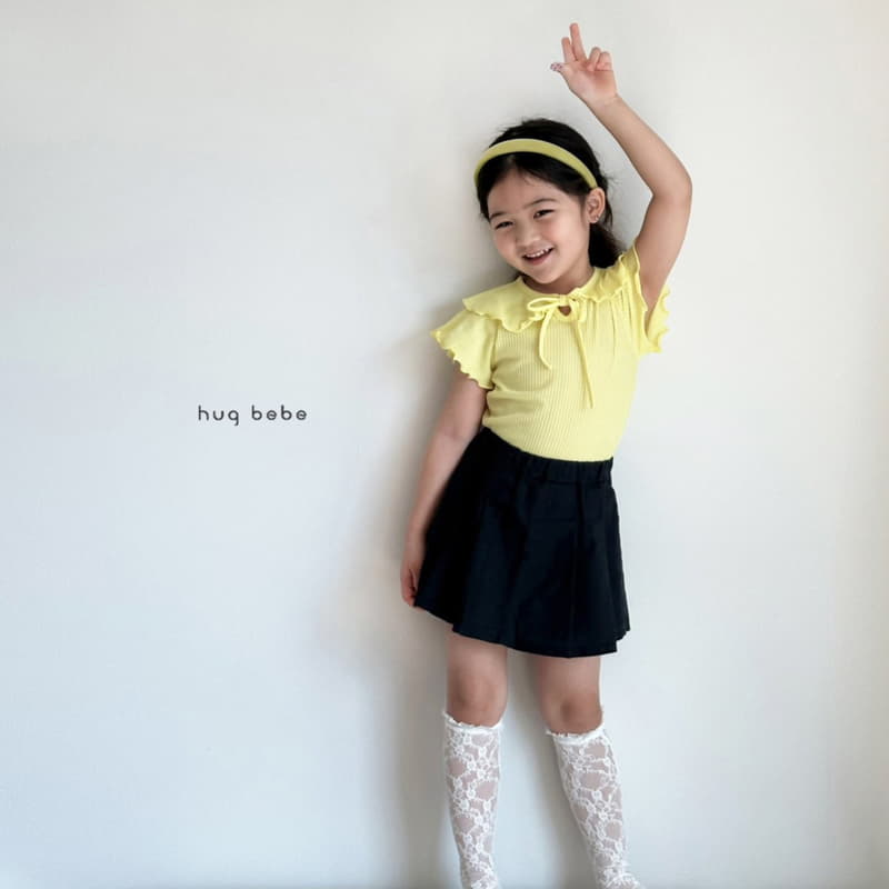 Hug Bebe - Korean Children Fashion - #toddlerclothing - Linen Skirt Pants - 11