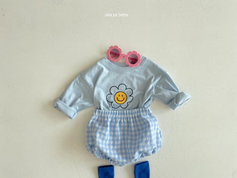 Jeaya & Mymi - Korean Baby Fashion - #babyootd - Bebe Daisy Top Bottom Set - 4