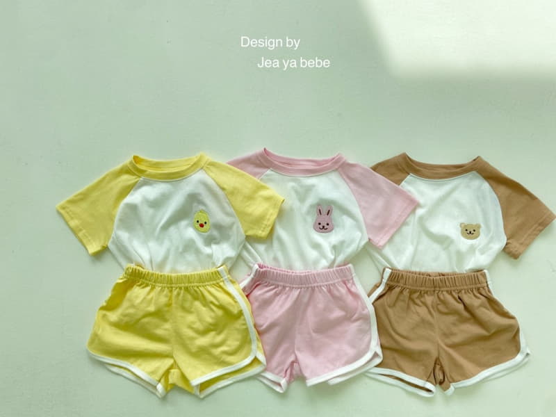 Jeaya & Mymi - Korean Children Fashion - #Kfashion4kids - Friends Top Bottom Set - 2