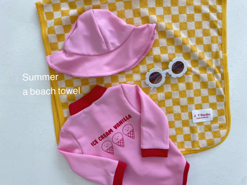 Jeaya & Mymi - Korean Children Fashion - #kidsshorts - Point Beach Towel - 10
