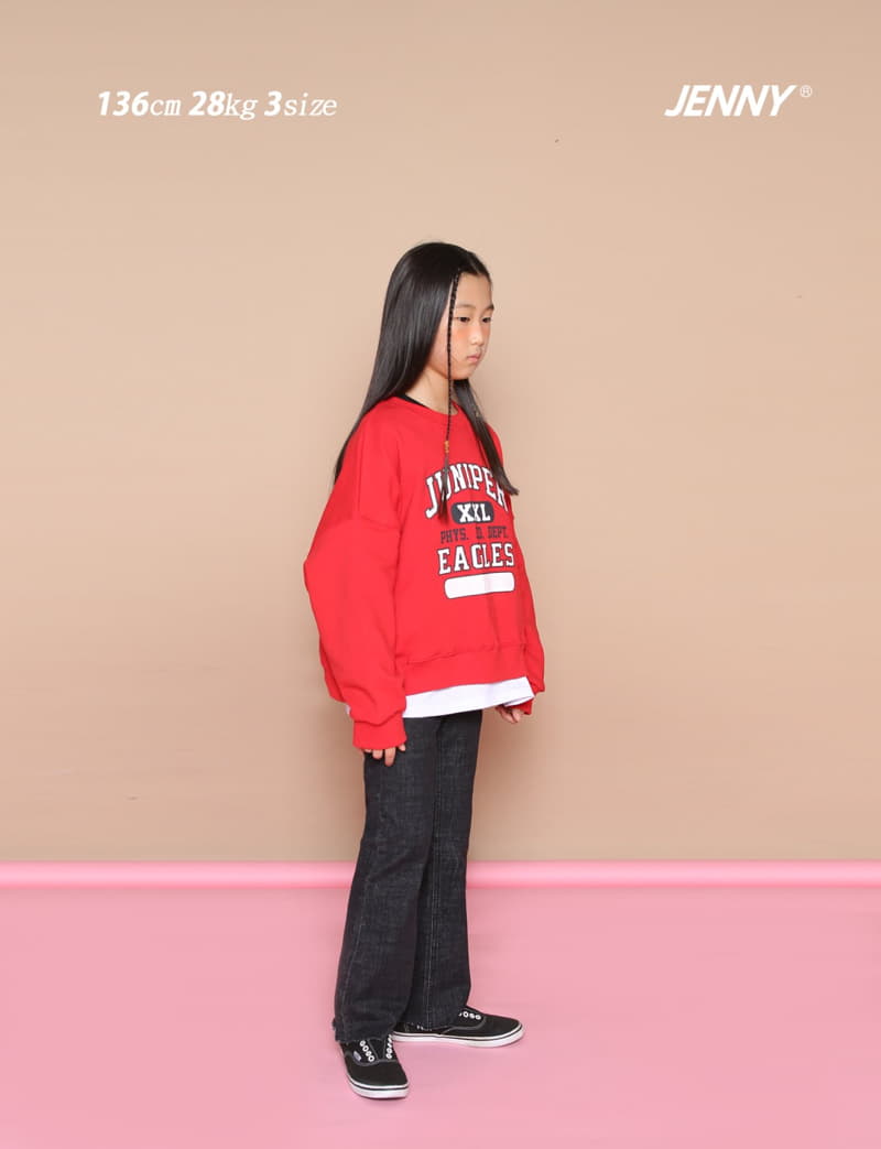Jenny Basic - Korean Children Fashion - #kidsshorts - Eagle Sweatshirt - 10
