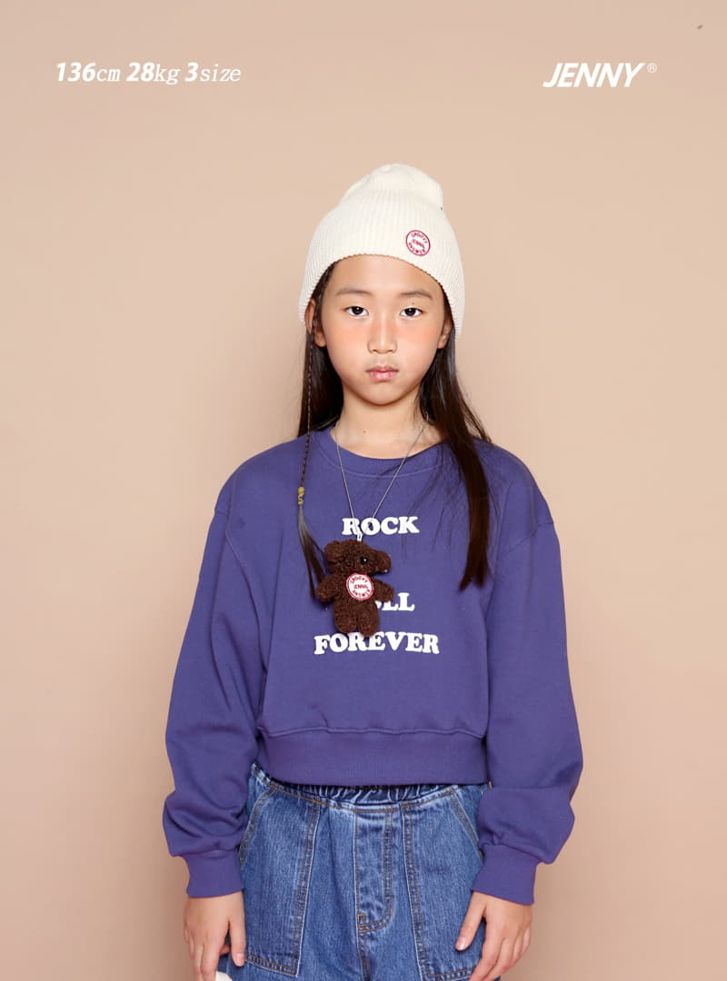 Jenny Basic - Korean Children Fashion - #minifashionista - Foever Crop Sweatshirt - 5