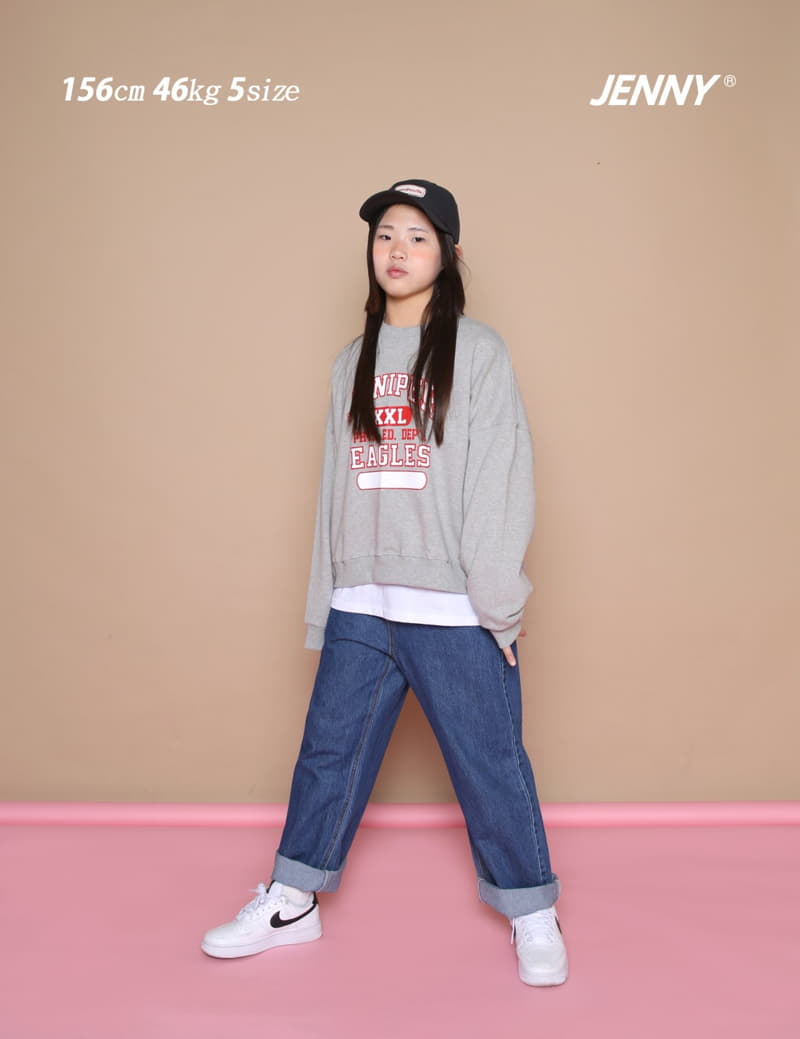 Jenny Basic - Korean Children Fashion - #prettylittlegirls - Eagle Sweatshirt - 3