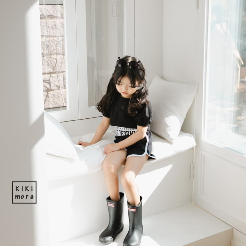 Kikimora - Korean Children Fashion - #Kfashion4kids - Crop Crop Tee Sleeveless Bottom Set - 5
