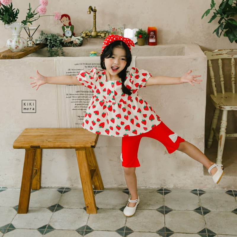 Kikimora - Korean Children Fashion - #Kfashion4kids - Strawberry Blouse - 8