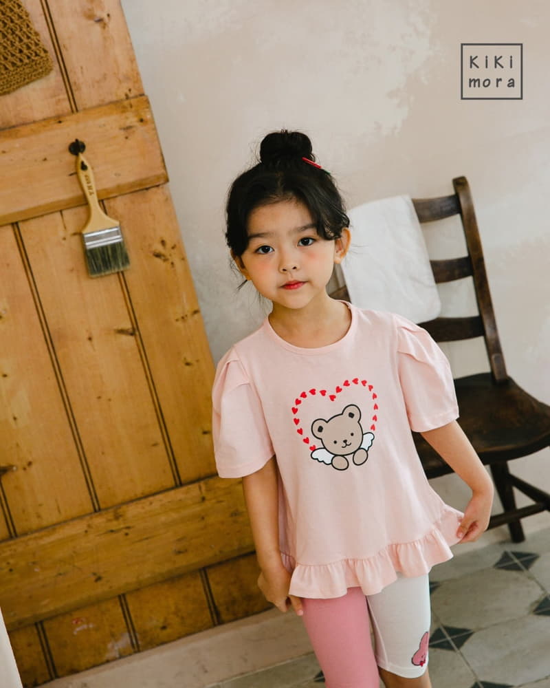 Kikimora - Korean Children Fashion - #Kfashion4kids - Angel Bear Long Tee - 7