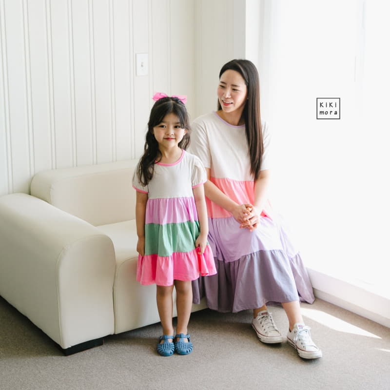 Kikimora - Korean Children Fashion - #childofig - Rainbow Cancan One-piece - 10