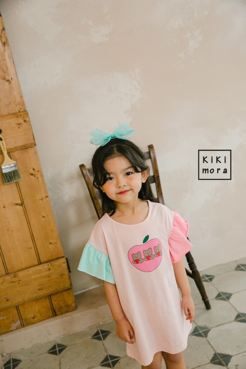 Kikimora - Korean Children Fashion - #childofig - Apple Bear Long Tee - 7