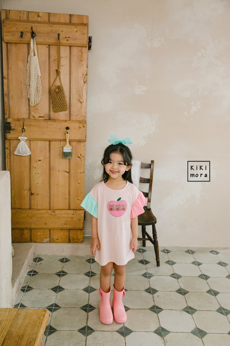Kikimora - Korean Children Fashion - #childofig - Apple Bear Long Tee - 8