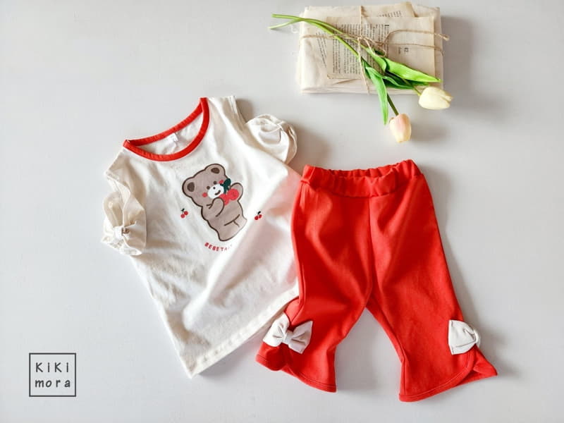 Kikimora - Korean Children Fashion - #childrensboutique - Bebe Bear Tee - 7