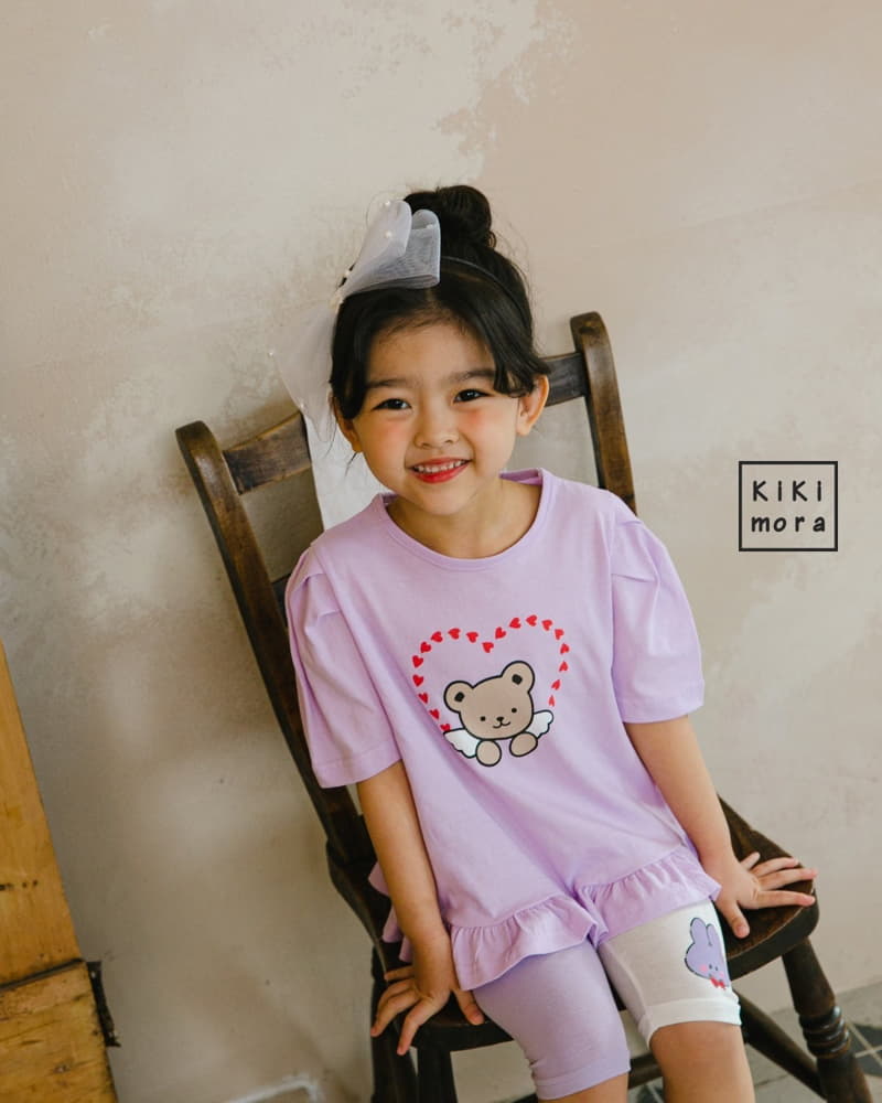Kikimora - Korean Children Fashion - #designkidswear - Angel Bear Long Tee