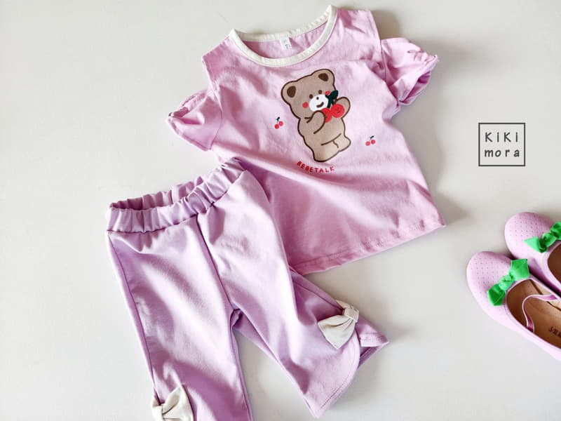 Kikimora - Korean Children Fashion - #designkidswear - Bebe Bear Tee - 8
