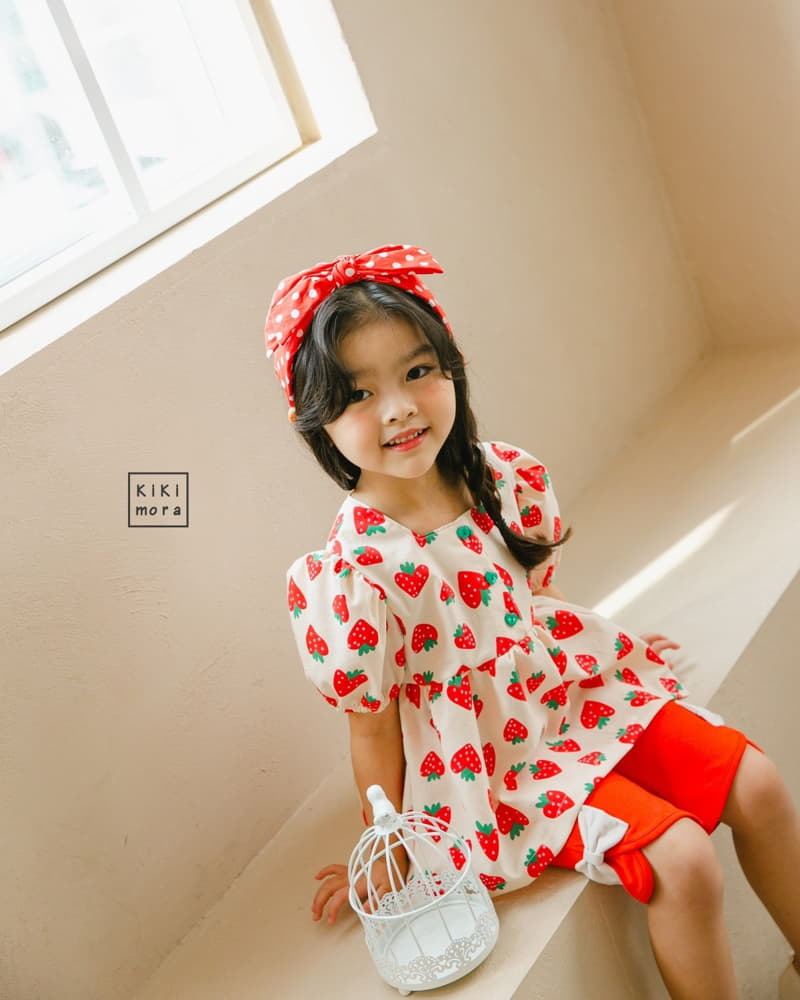 Kikimora - Korean Children Fashion - #kidzfashiontrend - Strawberry Blouse - 7