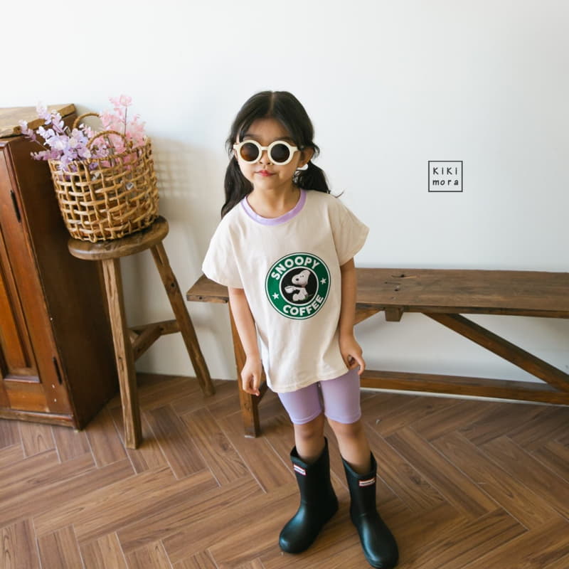 Kikimora - Korean Children Fashion - #magicofchildhood - Sbuk Snoopy Tee - 2