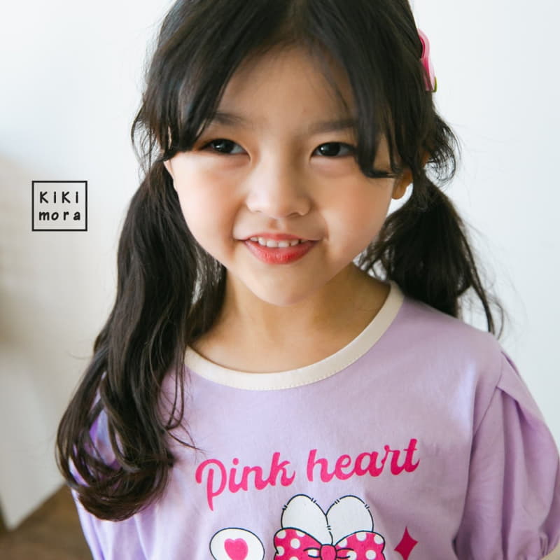 Kikimora - Korean Children Fashion - #magicofchildhood - Pink Rabbit Tee - 4