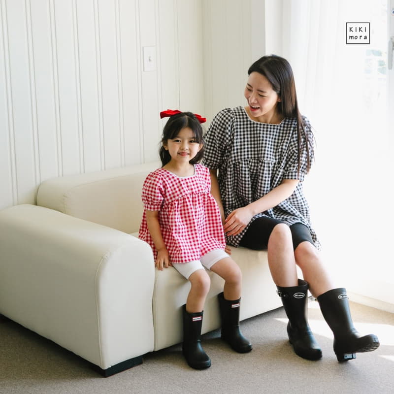 Kikimora - Korean Children Fashion - #minifashionista - Abanf Check Blouse - 2