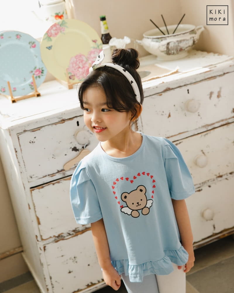 Kikimora - Korean Children Fashion - #minifashionista - Angel Bear Long Tee - 10
