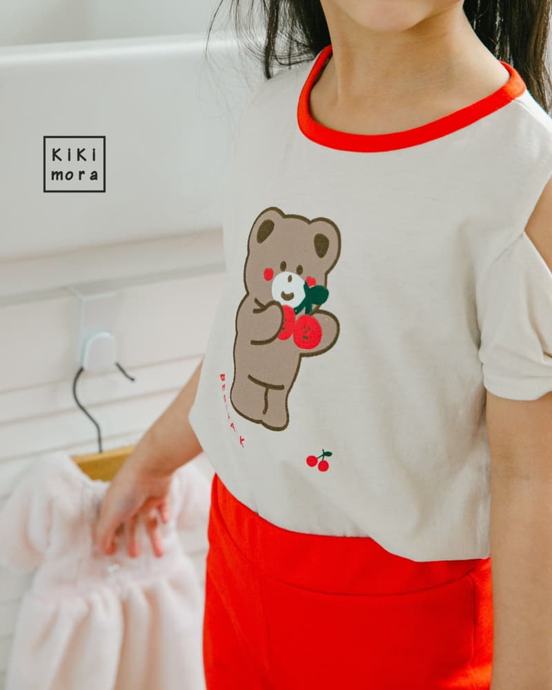 Kikimora - Korean Children Fashion - #minifashionista - Bebe Bear Tee - 3