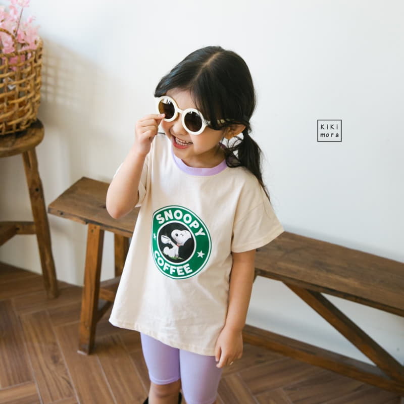 Kikimora - Korean Children Fashion - #minifashionista - Sbuk Snoopy Tee - 4