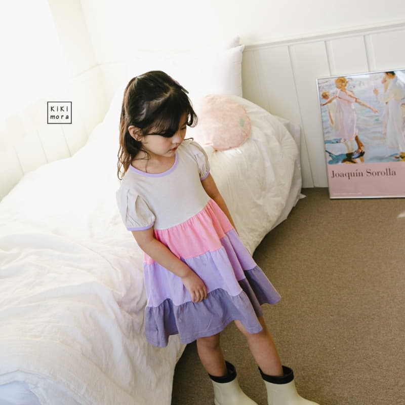 Kikimora - Korean Children Fashion - #stylishchildhood - Rainbow Cancan One-piece - 9