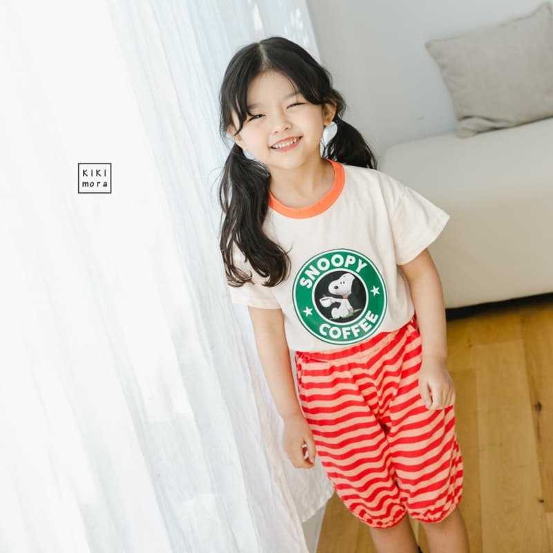 Kikimora - Korean Children Fashion - #stylishchildhood - Sbuk Snoopy Tee - 7
