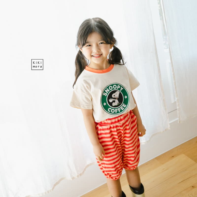 Kikimora - Korean Children Fashion - #toddlerclothing - Sbuk Snoopy Tee - 6