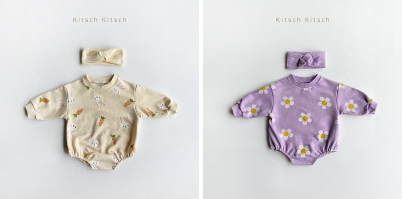 Kitsch Kitsch - Korean Baby Fashion - #babyfashion - Sweet Happy Bodysuit - 3