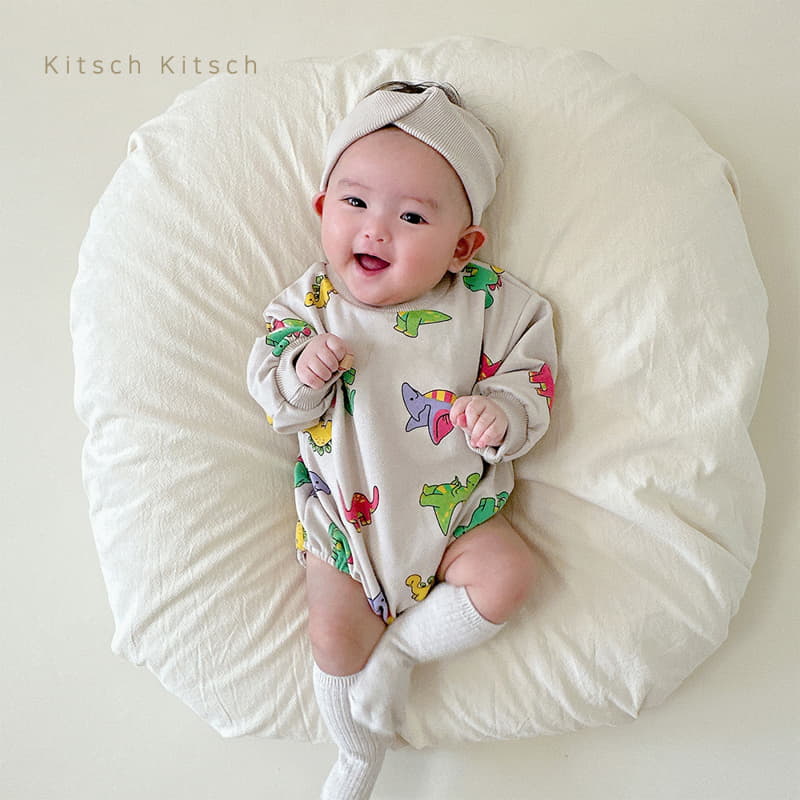 Kitsch Kitsch - Korean Baby Fashion - #babyootd - Sweet Happy Bodysuit - 8