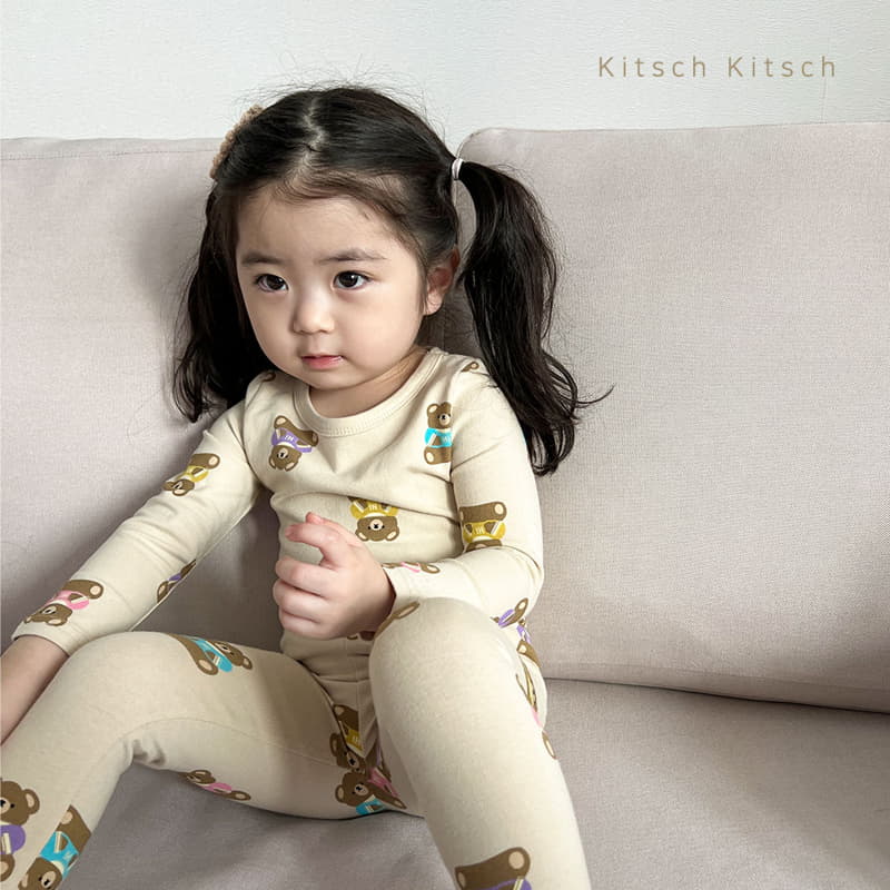 Kitsch Kitsch - Korean Children Fashion - #Kfashion4kids - Kitsch Pattern Easywear Set 1+1 - 7