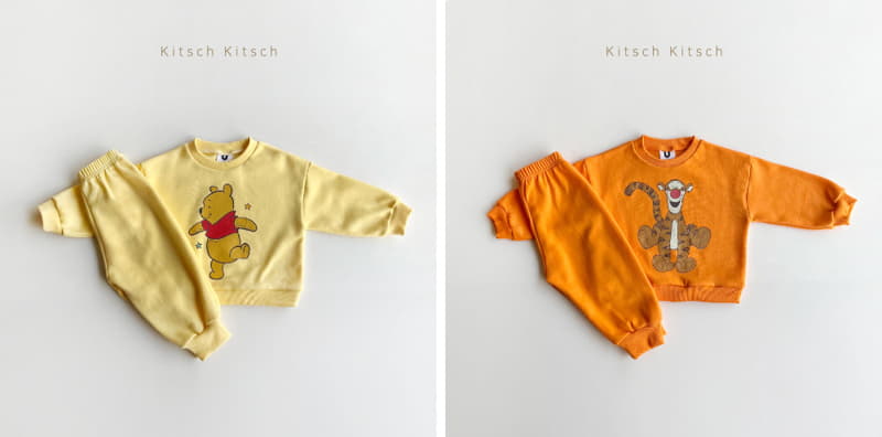 Kitsch Kitsch - Korean Children Fashion - #discoveringself - D Friends Top Bottom Set - 6