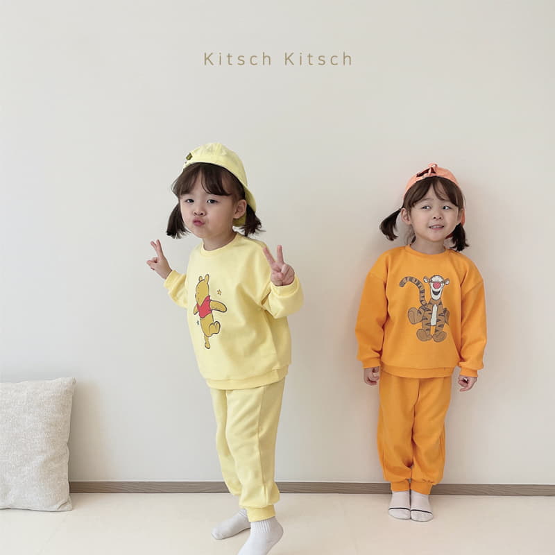 Kitsch Kitsch - Korean Children Fashion - #kidsshorts - D Friends Top Bottom Set - 8